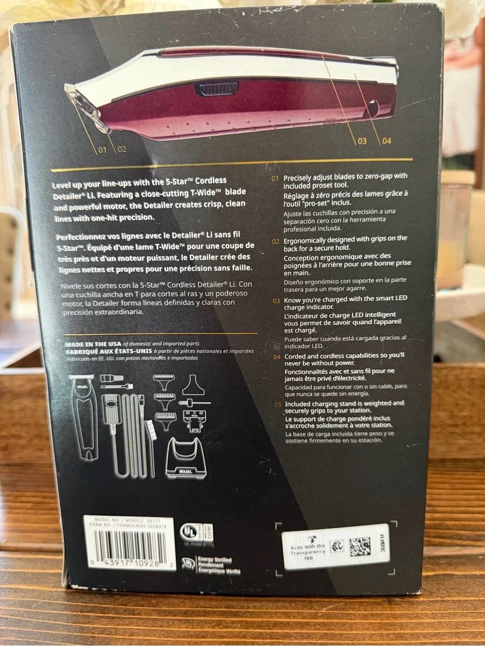 Wahl brand new